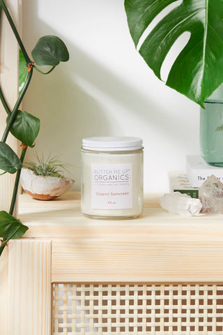 Natural Organic Sunscreen / Safe Sunscreen / Non-Nano Zinc Oxide Sunscreen / Sun Protection / Butter Me Up Organics in - Body photo