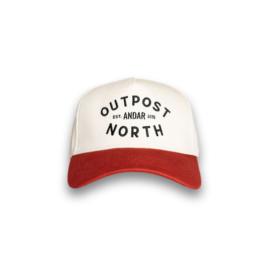 The Outpost North Hat in Outpost Red - Goods photo