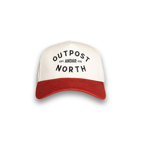 The Outpost North Hat in Outpost Red - Goods photo