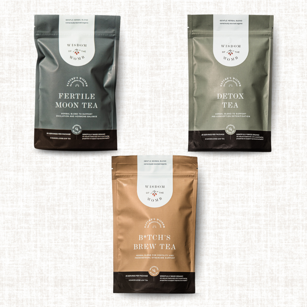PCOS Support Tea Trio in - Herbal Blend/ Tea photo