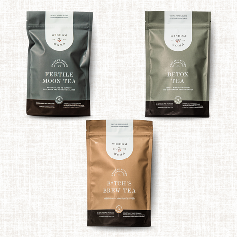 PCOS Support Tea Trio in - Herbal Blend/ Tea photo