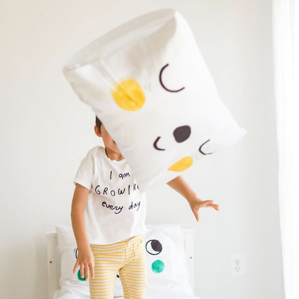 2-pack Happy Faces Standard Size Pillowcases in - Pillowcase photo