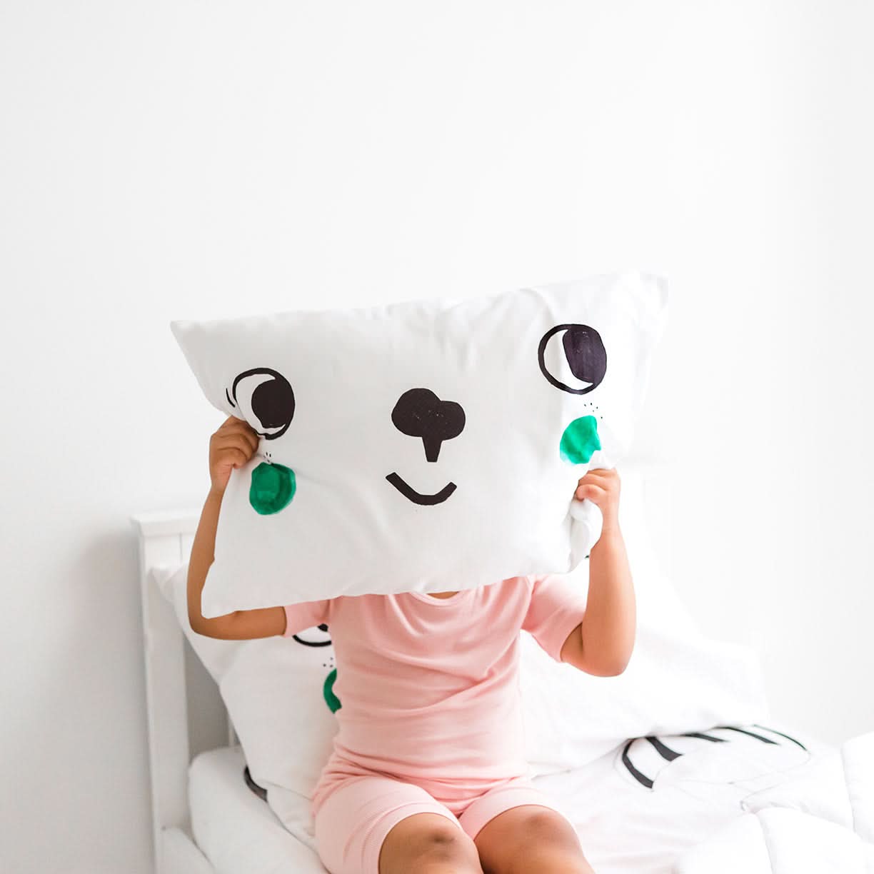 2-pack Happy Faces Standard Size Pillowcases in - Pillowcase photo
