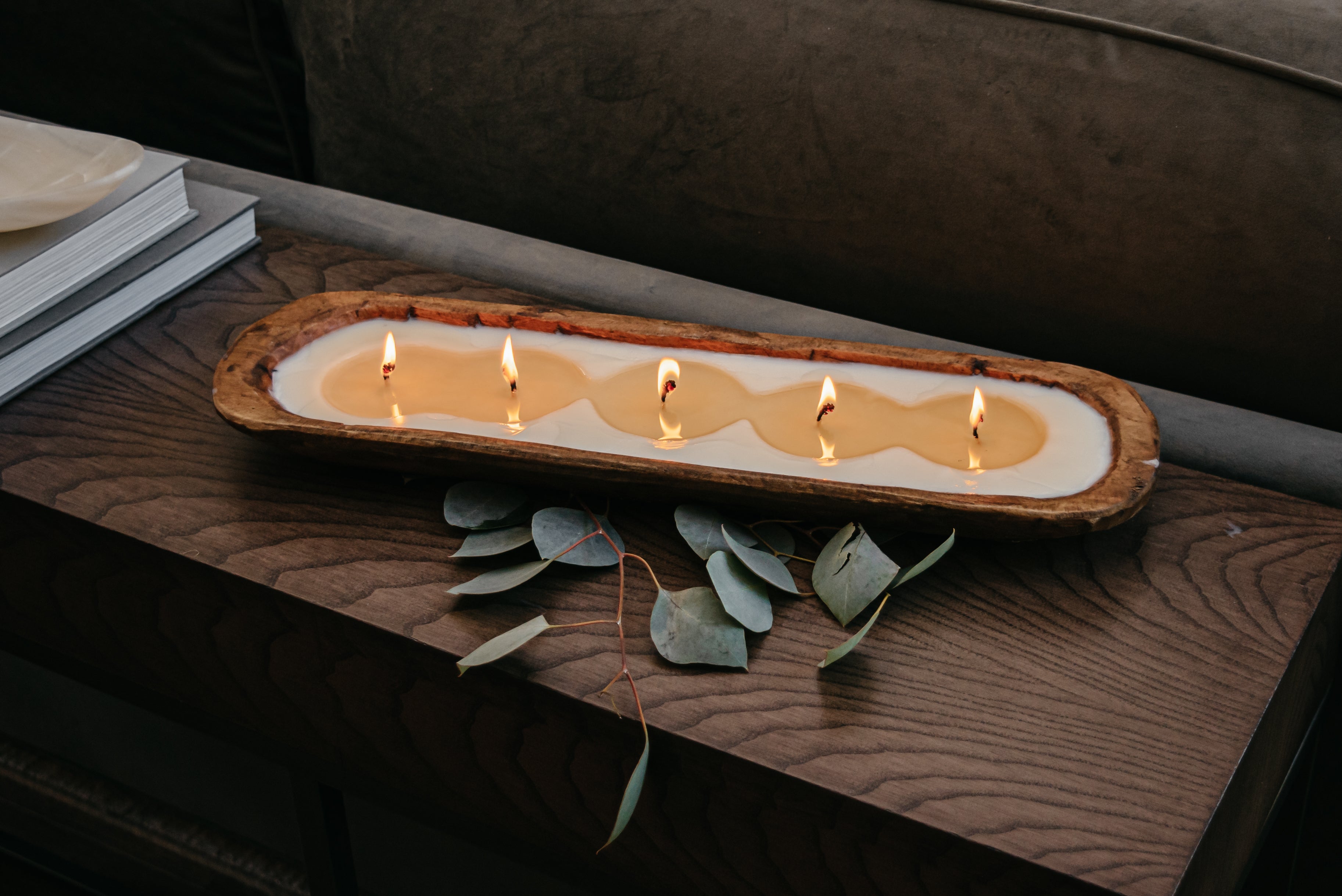 5-Wick Dough Bowl Soy Candle - Pomme Cider in - Soy Candles photo