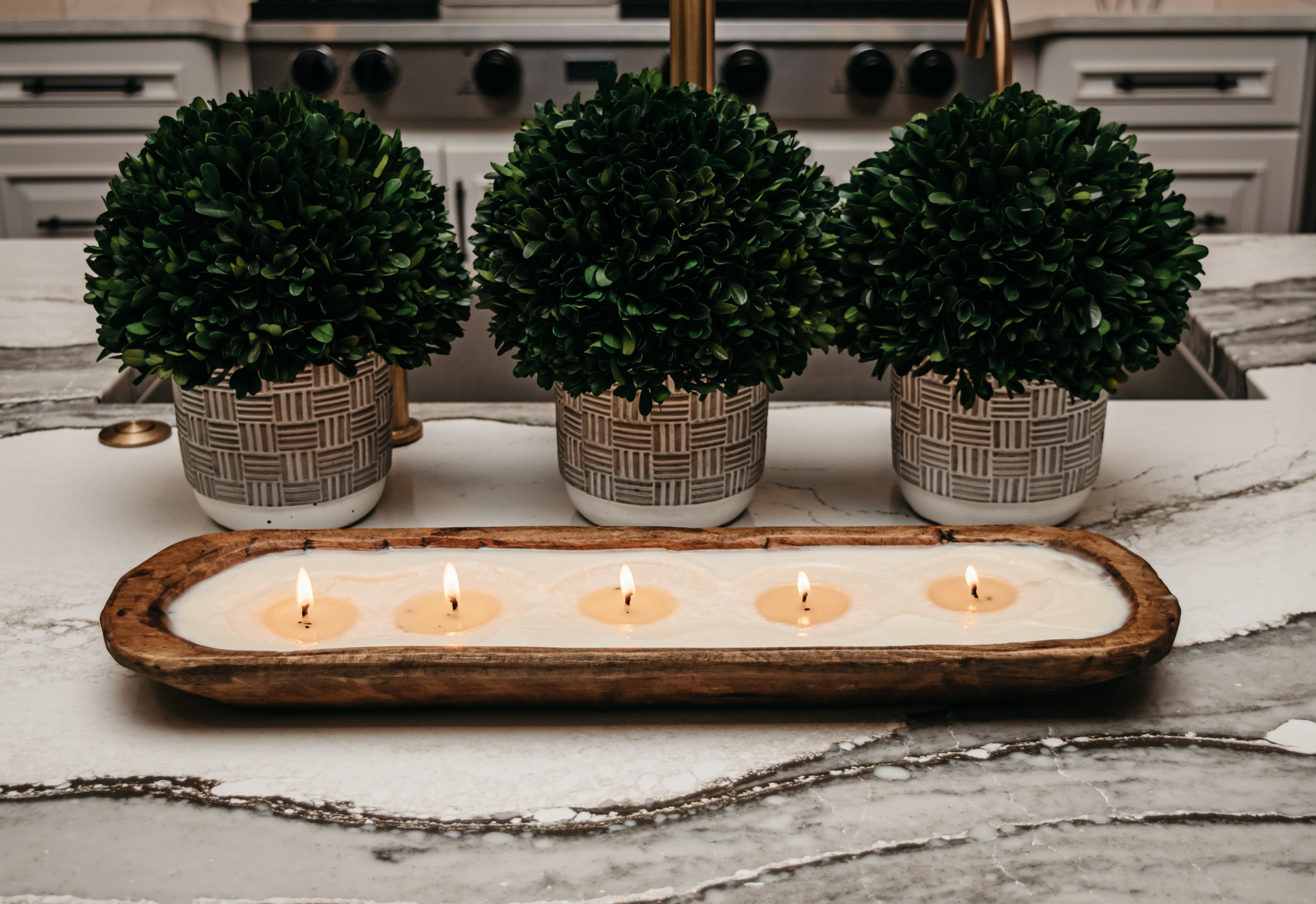 5-Wick Dough Bowl Soy Candle - Gatherings in - Soy Candles photo