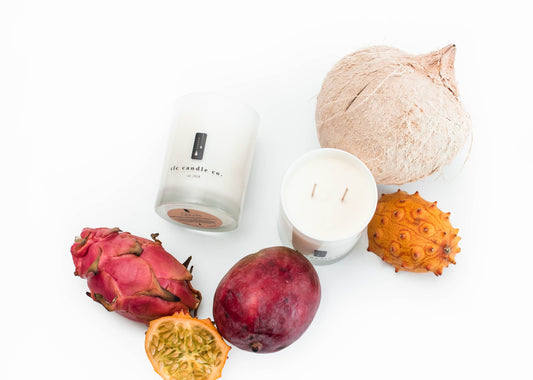Create - Coconut and Tropical Fruits Soy Candle in - Soy Candle photo