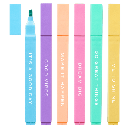 Sweet Water Decor Do Great Things Highlighters Set in - Highlighters photo