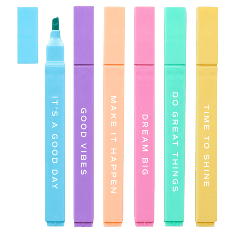Do Great Things Highlighters Set