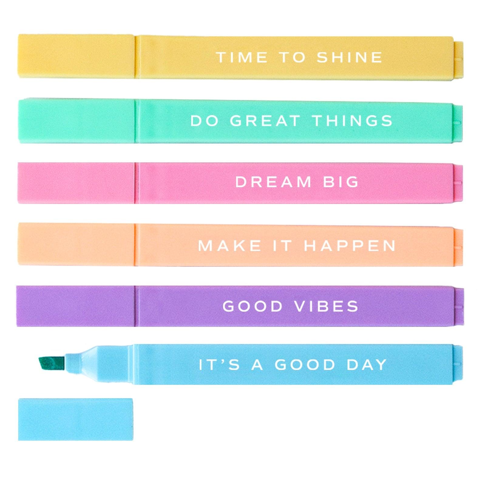 Do Great Things Highlighters Set