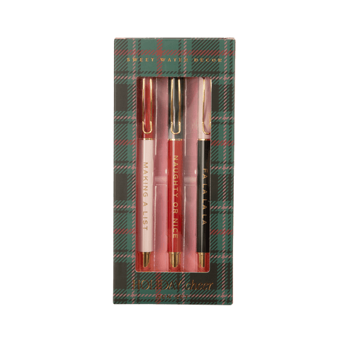 Holiday Cheer Pen Set - SwagglyLife Home & Fashion