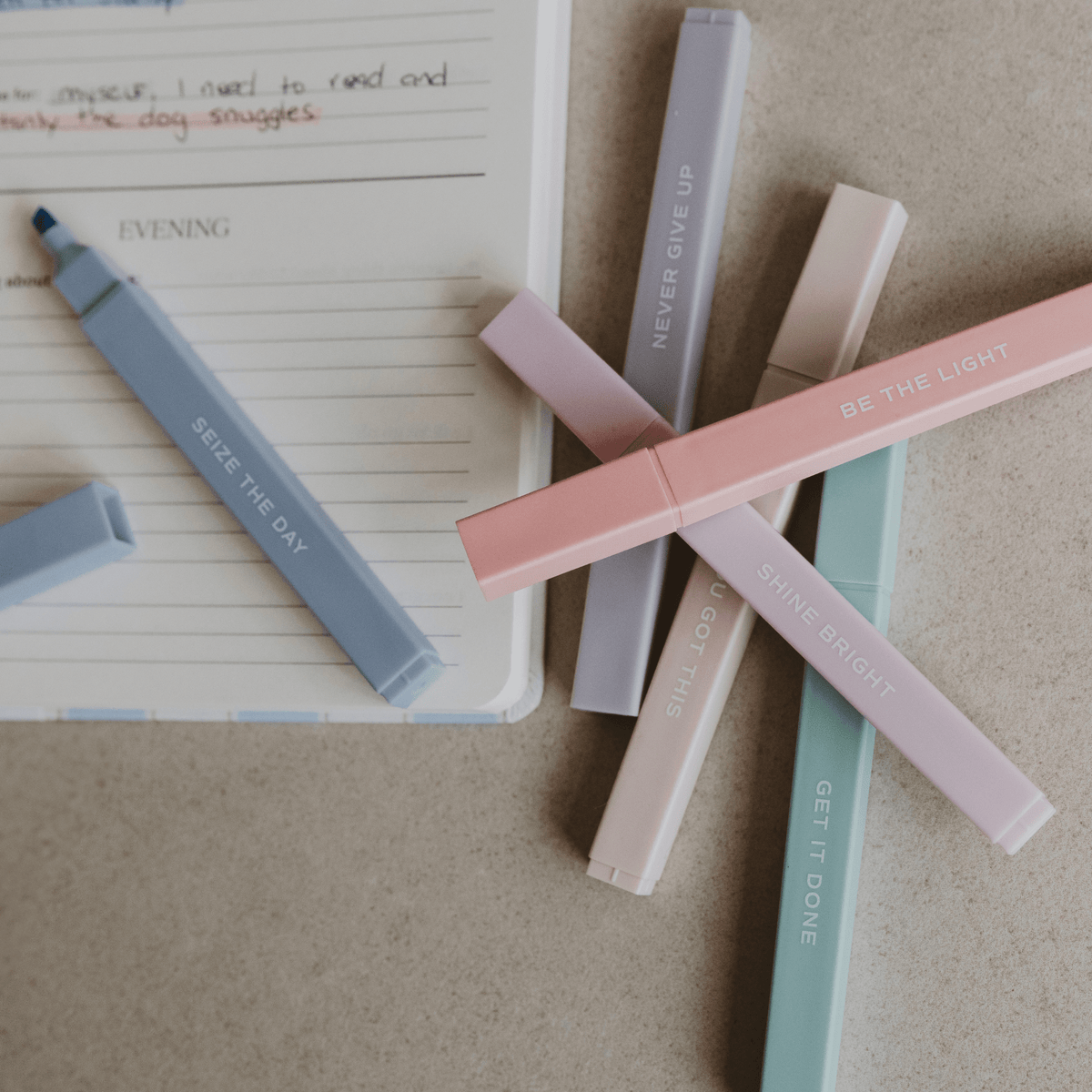 Sweet Water Decor Neutral Highlighters Set in - Highlighters photo