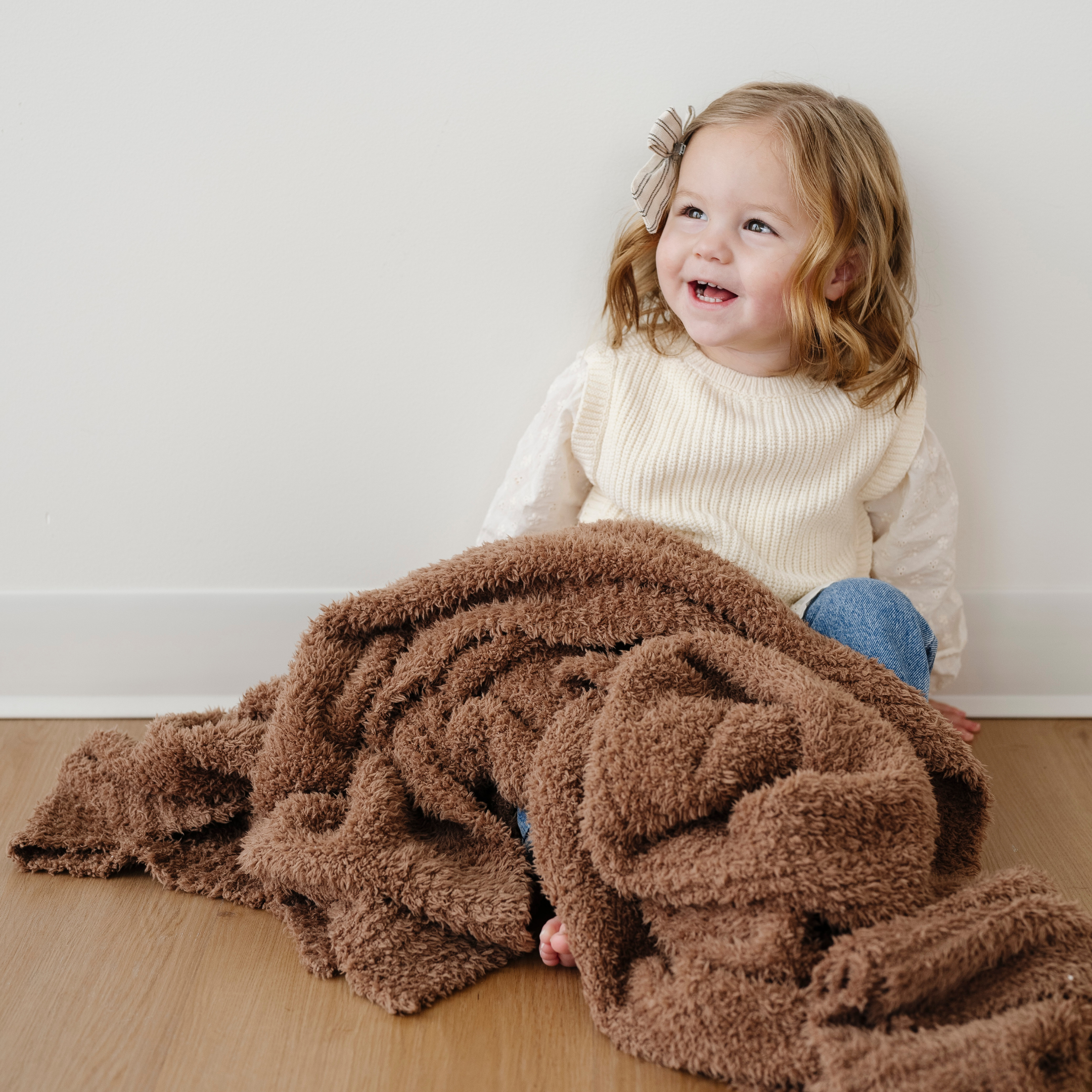BAMBONI® RECEIVING BLANKETS in Pecan - photo