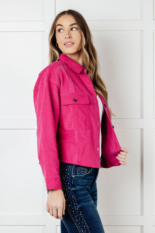 Perfect Pop of Pink Jacket in - Layers photo