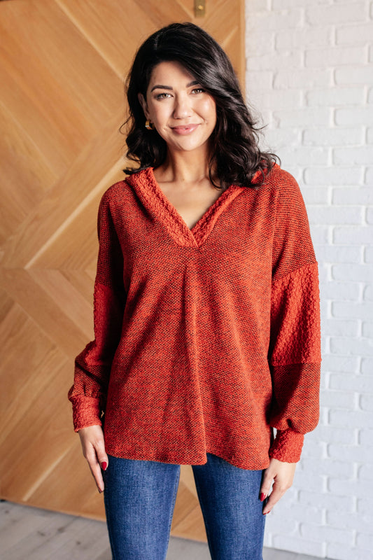 Planning Ahead Color Block Hoodie in - Tops photo
