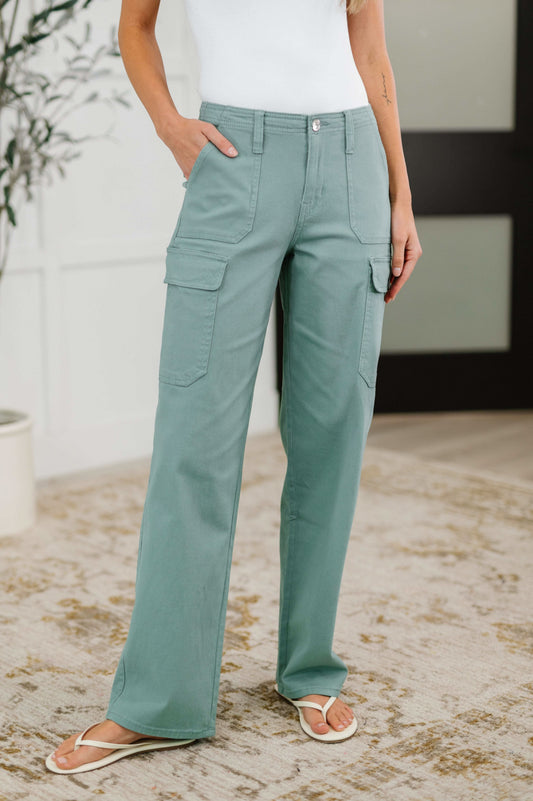 Pocket the Attitude Cargo Bottoms in - Womens photo