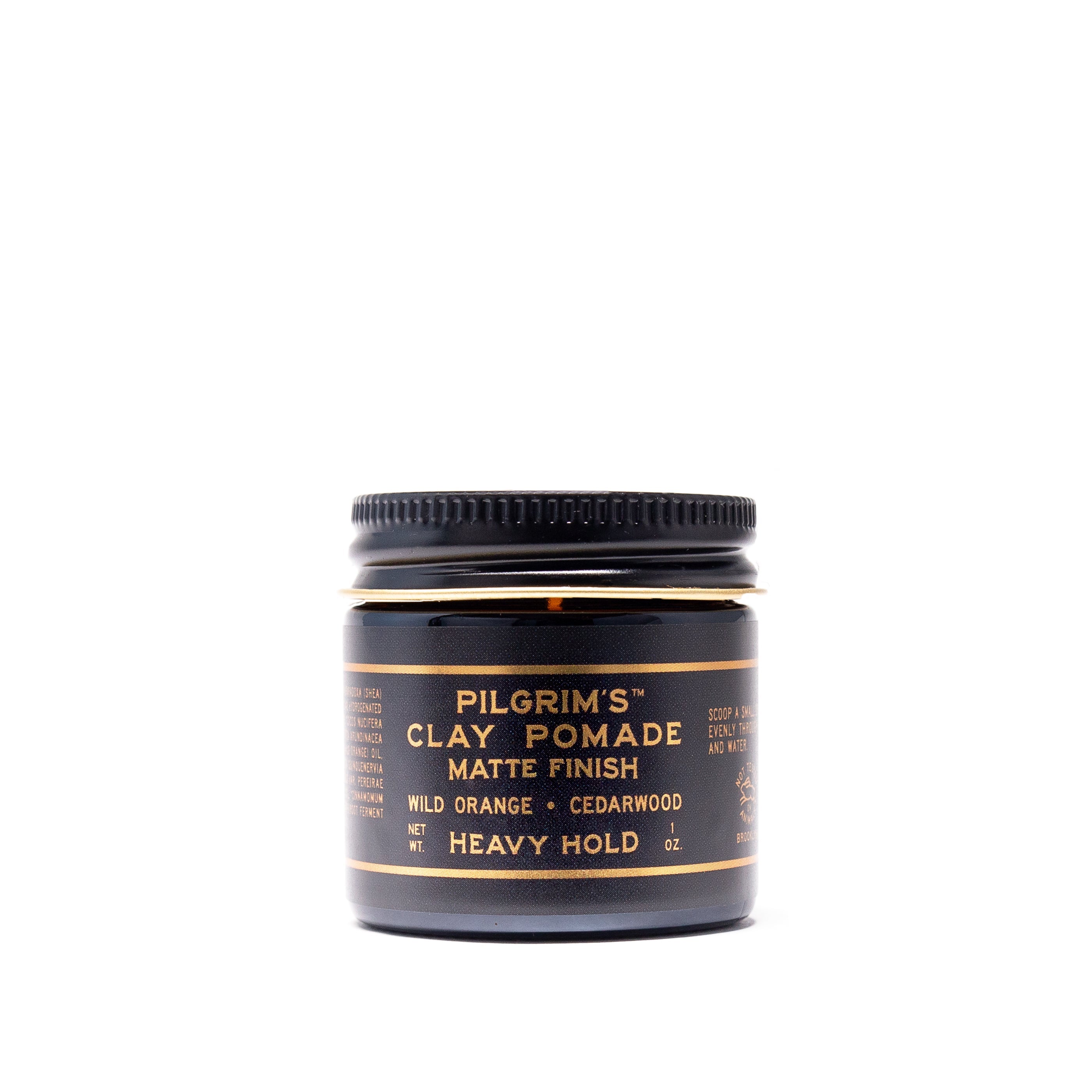 Clay pomade - Wild orange and Cedarwood in - Pomade photo