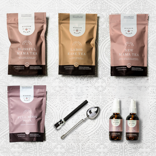 Wisdom of the Womb Pregnancy, Labor & New Mama Support Collection in - Bundle photo