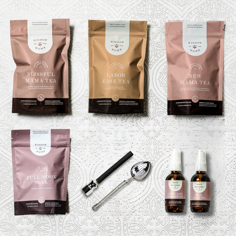 Wisdom of the Womb Pregnancy, Labor & New Mama Support Collection in - Bundle photo