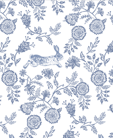 Floral Bunnies Baby Pajama