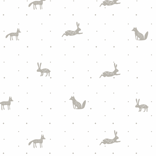 Little Gray Rabbit Pima Cotton Baby Blanket in - Blanket photo