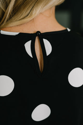 Pristine Condition Top and Bottom Polka Dot Set in - Womens photo