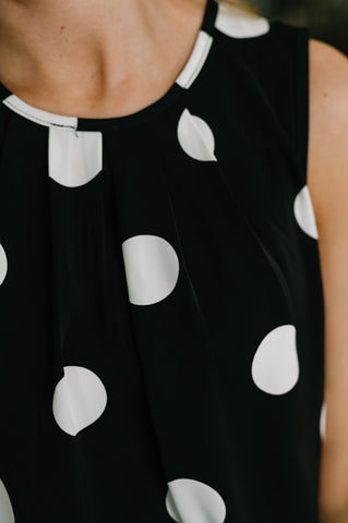 Pristine Condition Top and Bottom Polka Dot Set in - Womens photo