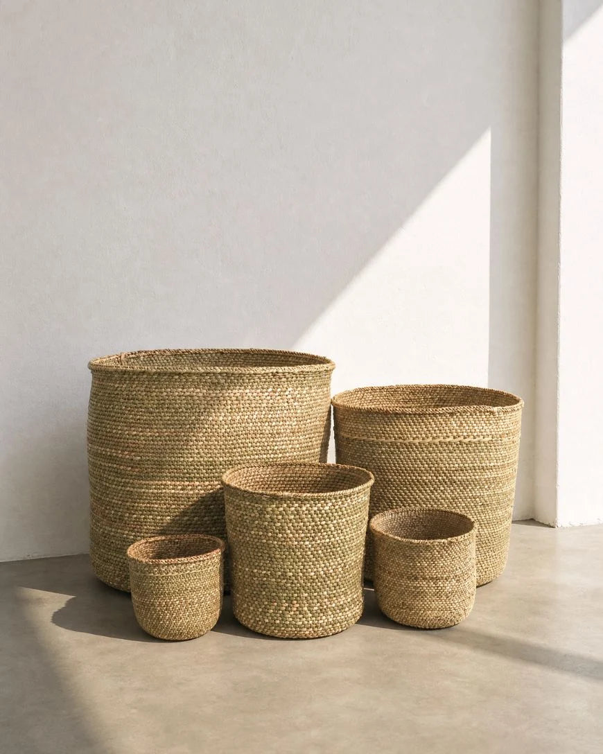 Handwoven Natural Iringa Baskets | Tanzania