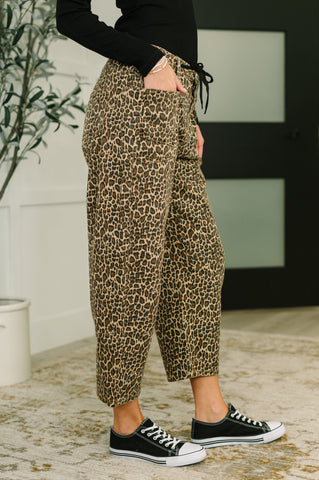 Prowl Power Barrell Ankle Crop Jean in Khaki - SwagglyLife Home & Fashion