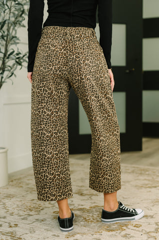 Prowl Power Barrell Ankle Crop Jean in Khaki - SwagglyLife Home & Fashion