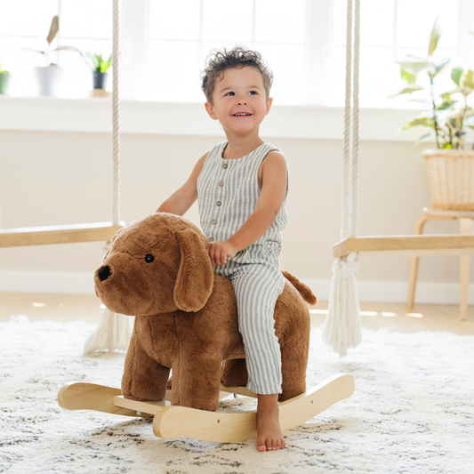Saranoni Stuffed Animal Rockers in Puppy - photo