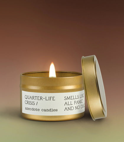 Quarter-life Crisis in Travel Tin - candles photo