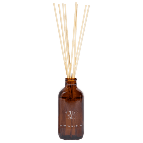 Hello Fall Amber Reed Diffuser