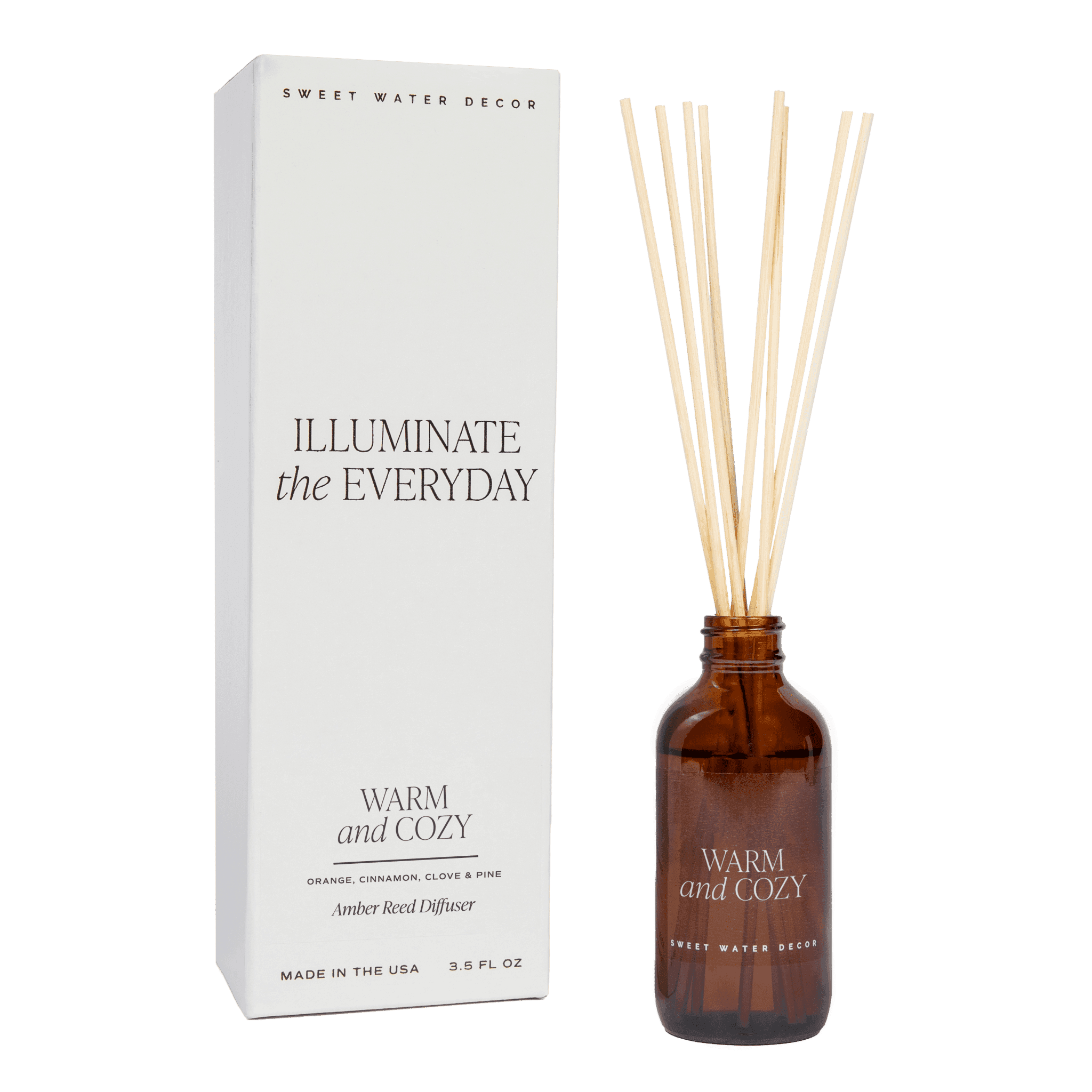 Warm and Cozy Amber Reed Diffuser in - Reed Diffusers photo