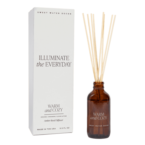 Warm and Cozy Amber Reed Diffuser in - Reed Diffusers photo