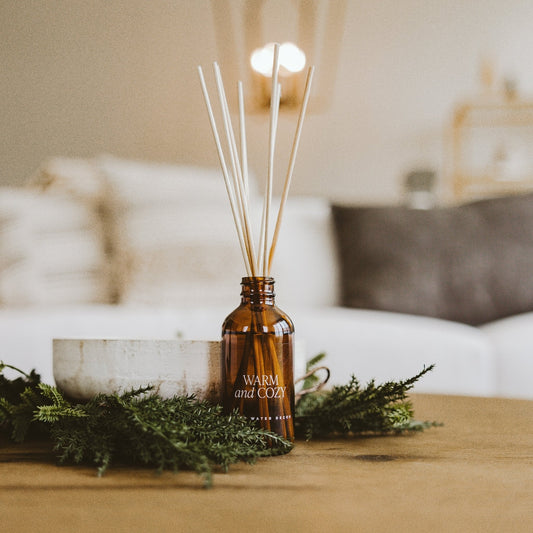 Warm and Cozy Amber Reed Diffuser in - Reed Diffusers photo