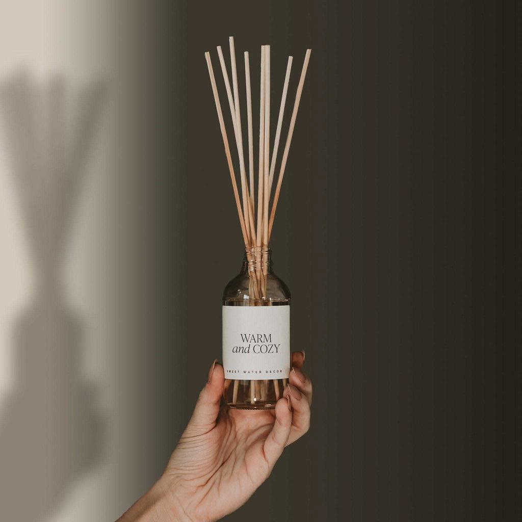 Warm and Cozy Clear Reed Diffuser - SwagglyLife Home & Fashion