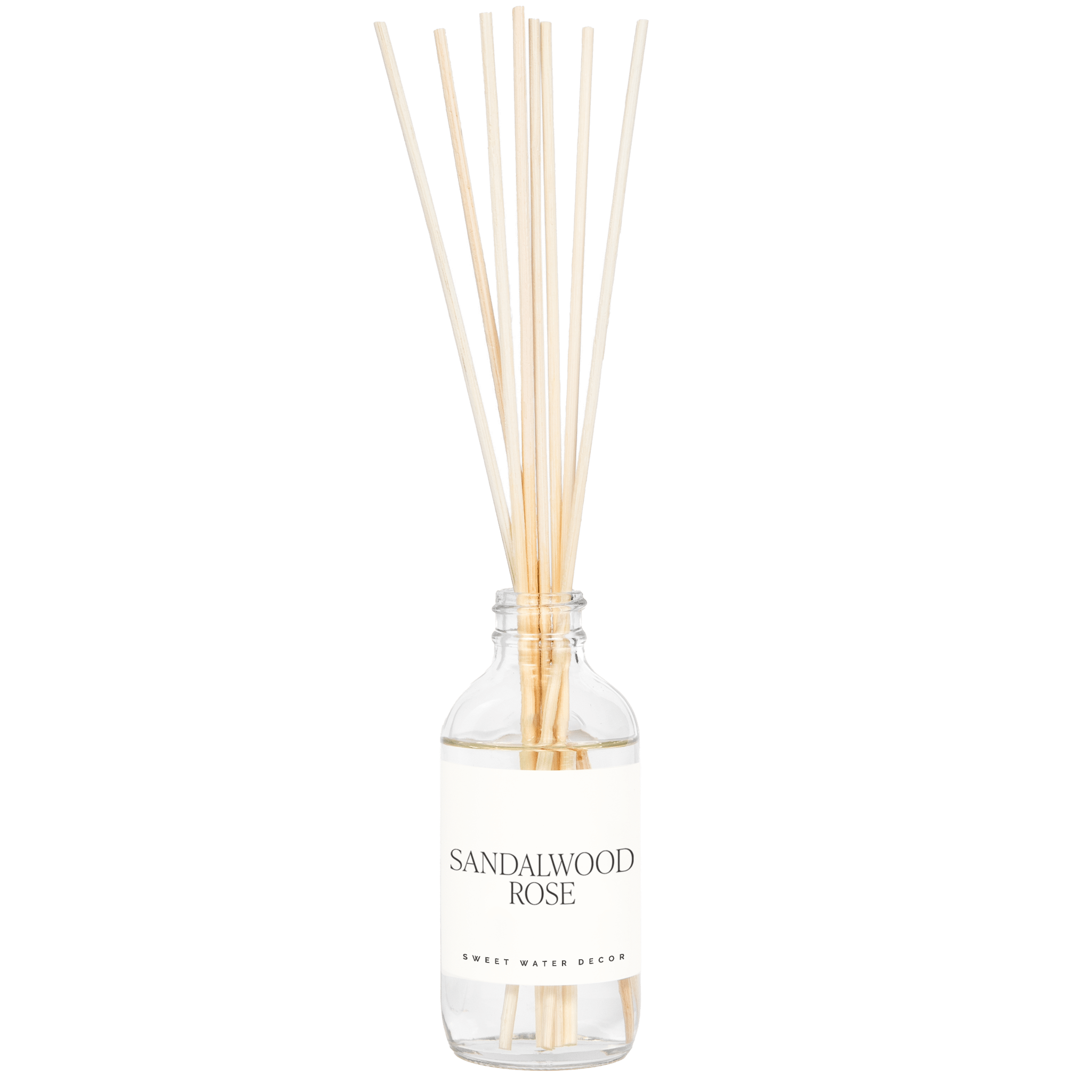 Sandalwood Rose Clear Reed Diffuser in - Reed Diffusers photo