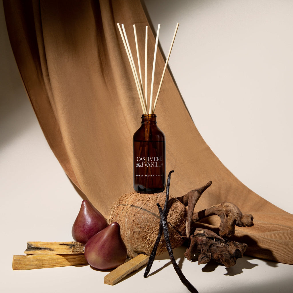 Cashmere and Vanilla Amber Reed Diffuser in - Reed Diffusers photo