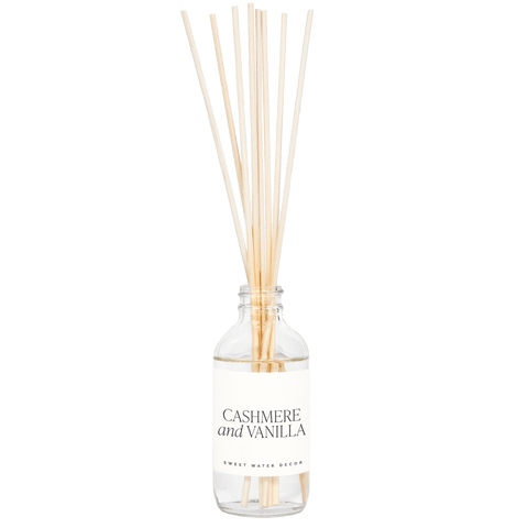 Cashmere and Vanilla Clear Reed Diffuser in - Reed Diffusers photo