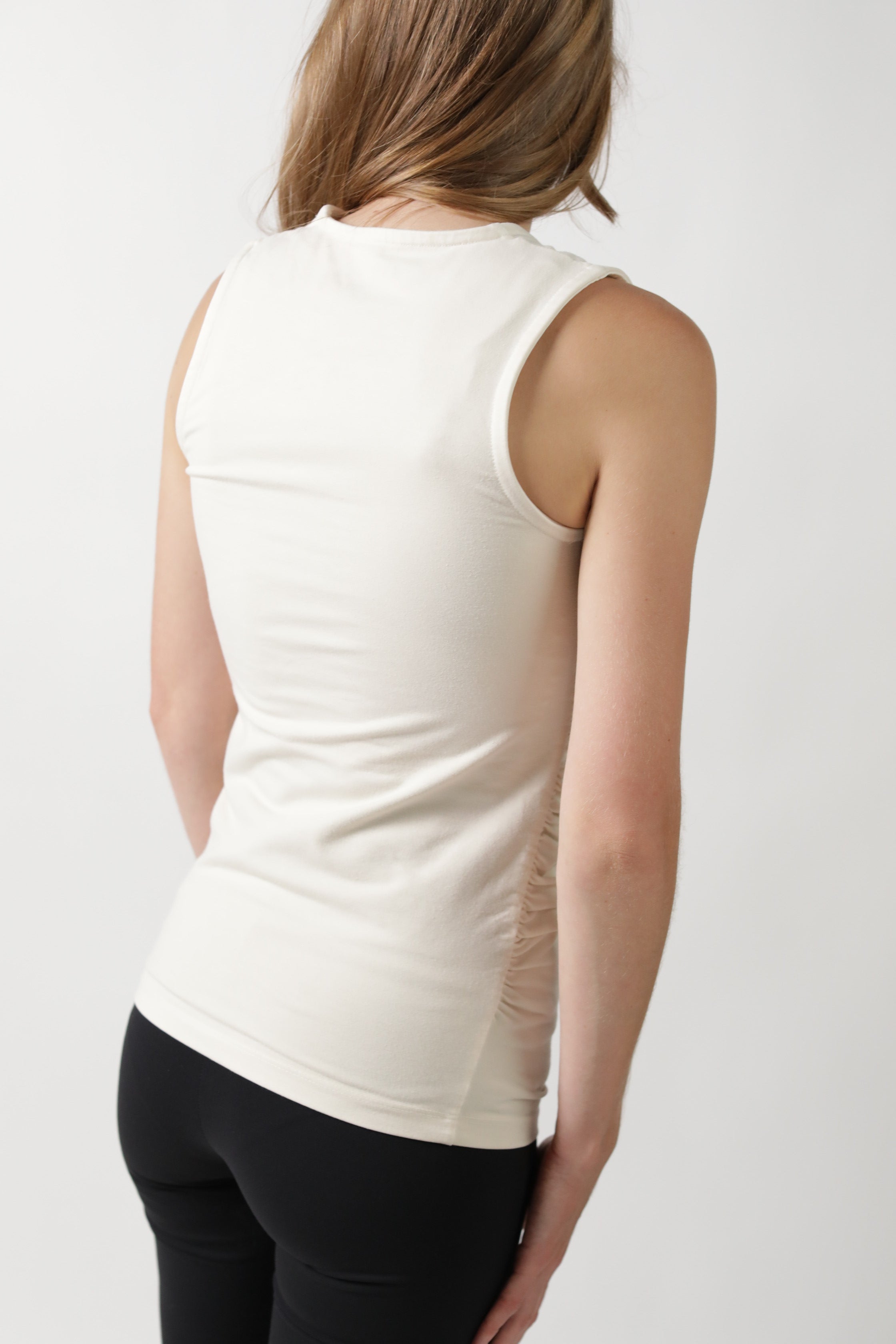 BLAIR || HIGH NECK MATERNITY TANK in - photo