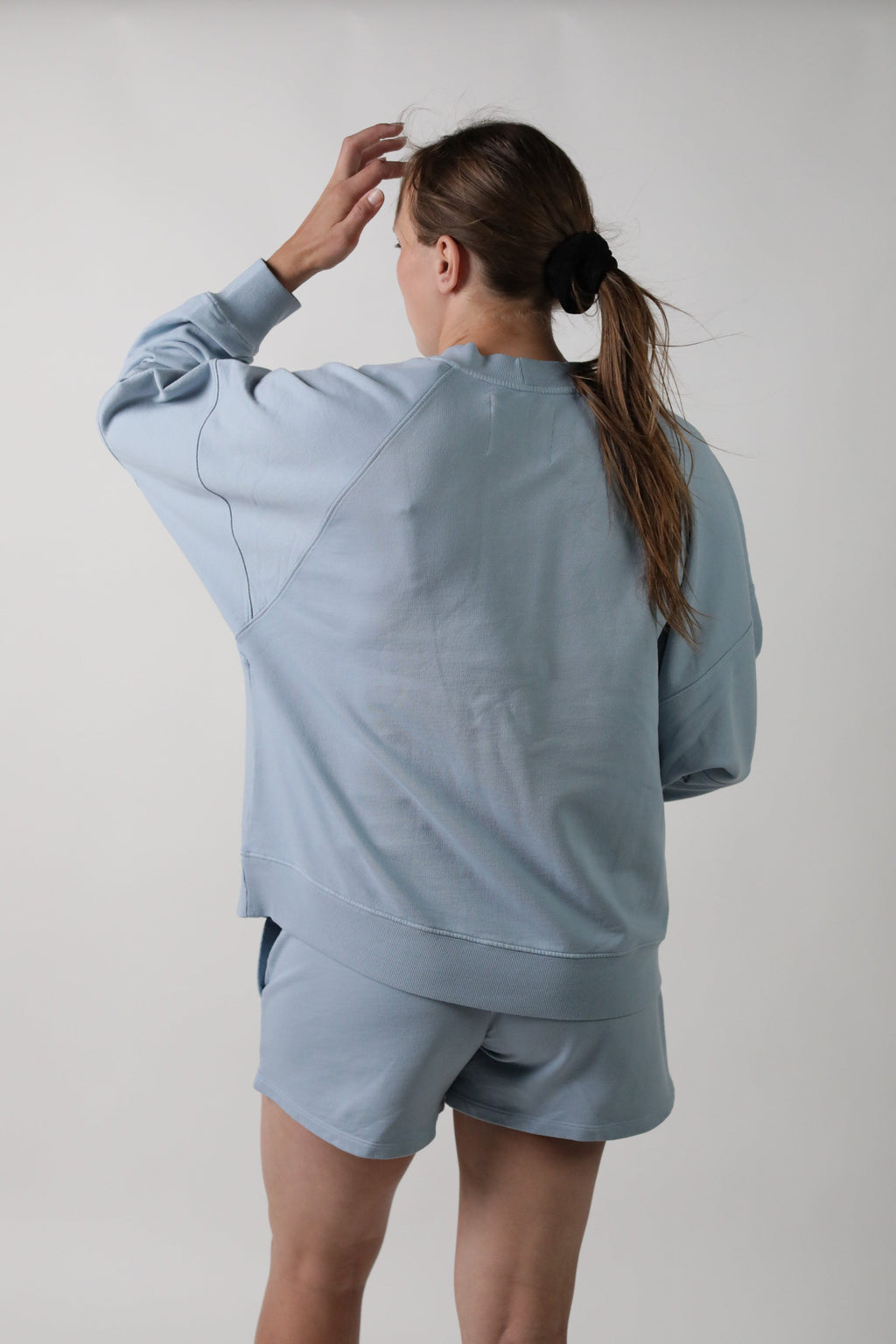 ELLE || ORGANIC COTTON MATERNITY CREW NECK PULLOVER in - photo