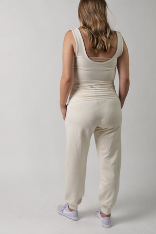 ELLE || ORGANIC COTTON MATERNITY JOGGER in - photo