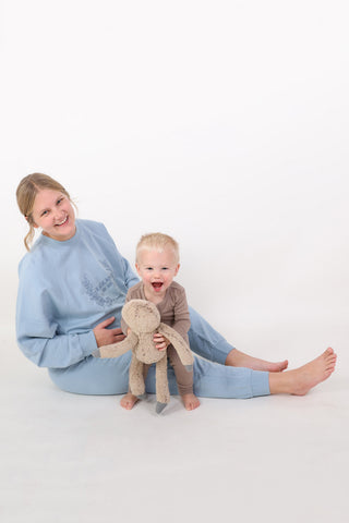 ELLE || ORGANIC COTTON MATERNITY JOGGER in - photo