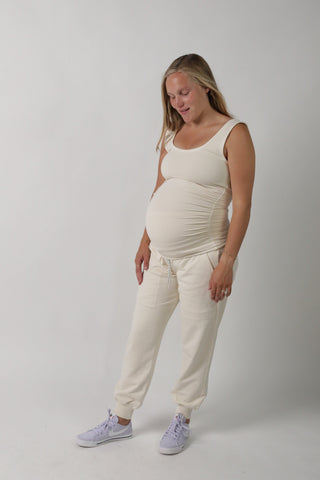 FRANKIE || SCOOP NECK MATERNITY TANK in - photo