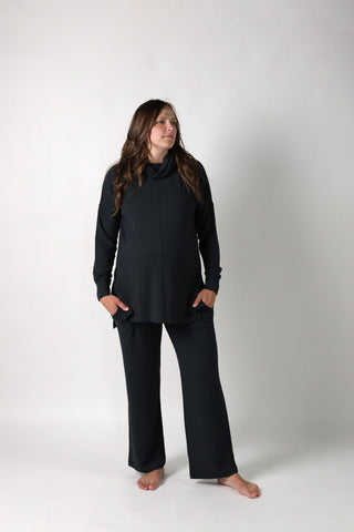 RUBY || MODAL SPANDEX MATERNITY LOUNGEWEAR PANT in - photo