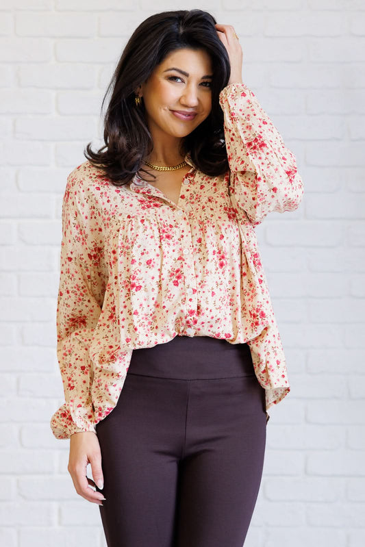Reap What You Sow Button Down in - Blouses photo
