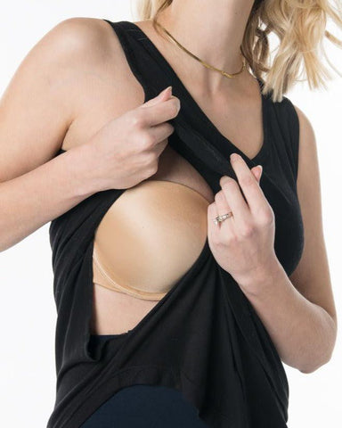 Softest Maternity & Nursing Tank in - Maternity tank top photo