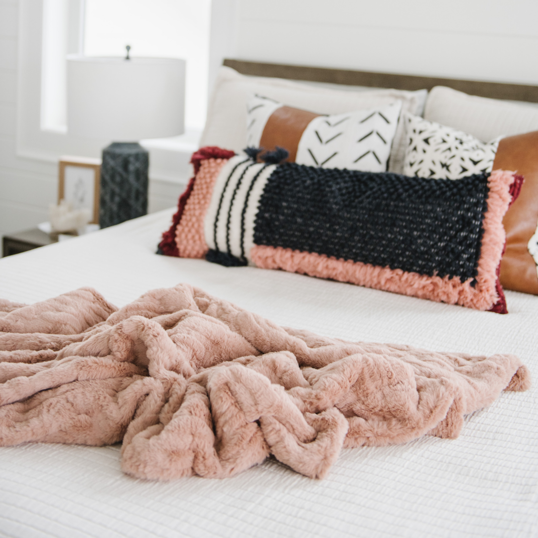 PATTERNED FAUX FUR THROW BLANKETS in - Throw Blanket photo