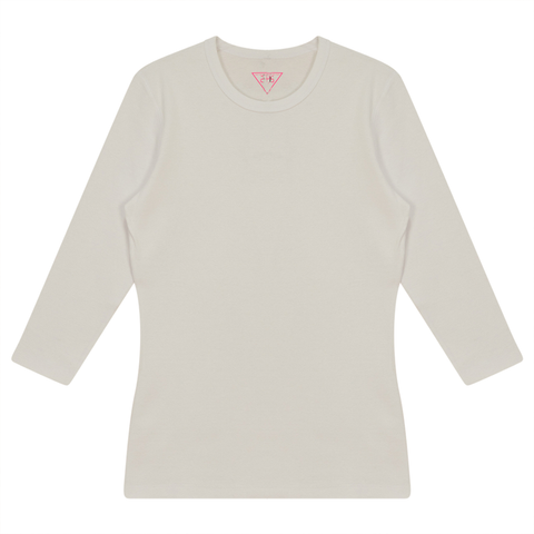 24/7 Rib Basic Crew Neck Tee Shirt in - Ladies Pullover photo