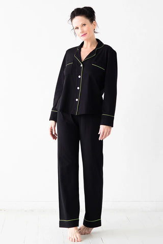 Classic Luxury Pajamas in Brushed Pima Cotton in - PAJAMAS photo
